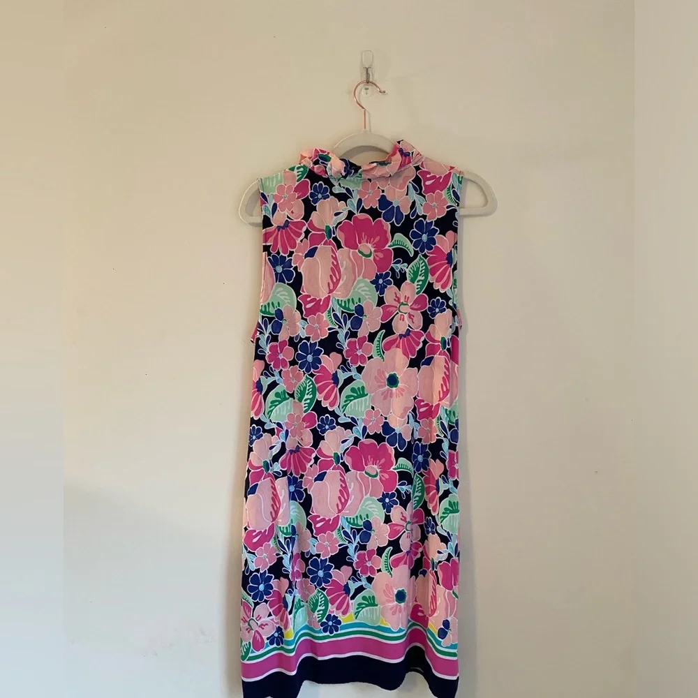 Crown & Ivy pink floral sleeveless dress - Picture 5 of 7